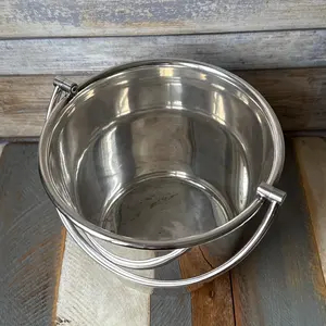 Refroidisseur à vin moderne élégant, grand format, écologique, fait main, avec poignées en aluminium sculpté, double poignée, Zahid - Product Image 5