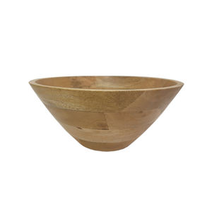 ชามผลไม้ทรงกลมทำจากไม้พิมพ์เคลือบทำจากธรรมชาติสำหรับวางบนโต๊ะบ้านและโรงแรมอาหารและของว่างชามเสิร์ฟแบบทำด้วยมือ - Product Image 4