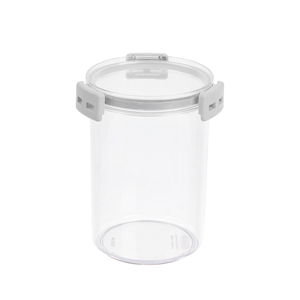 HOKORI 6593 1200ml Round <b>Dry</b> <b>Food</b> <b>Storage</b> <b>Container</b> with Lid Airtight Plastic Jar for Kitchen Organization - Product Image 3