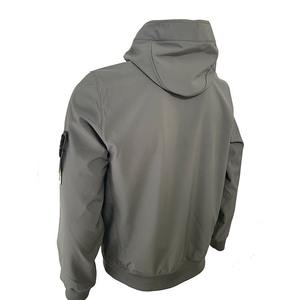 Veste en toile softshell fine en fausse fourrure de haute qualité pour homme, imperméable, respirante, coupe-vent, col montant, style hiver disponible - Product Image 6