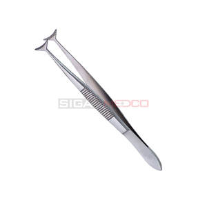 Pinzas de Fijación Oftálmicas Verdes de Acero Inoxidable Alemán, Instrumentos Quirúrgicos Manuales de Alta Calidad para Retina, Córnea y Cataratas - Product Image 5