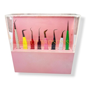 Meilleures pinces à cils GETUP BROSONS IMPEX de haute qualité, anti-magnétiques, anti-statiques, en acier inoxydable de précision de 10 mm, durables - Product Image 2