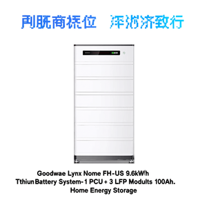 Sistema de Batería de Litio Goodwe Lynx Home FH-US de 9.6kWh - 1 PCU + 3 Módulos LFP de 100Ah - Product Image 3