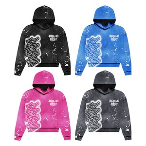 custom plain unisex hoodie oversized drop shoulder pullover fleece hooded sweatshirt winter <b>warm</b> casual street wear top <b>jumper</b> - Product Image 1