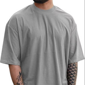 Camisetas Casuales de Gran Tamaño para Hombre de Alta Calidad de Tactus Industries, Camisetas Deportivas de Manga Corta, Colores Sólidos, Modelo TI-12 - Product Image 1