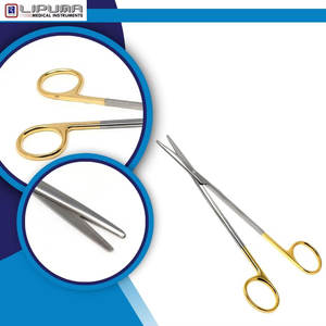 Ciseaux Metzenbaum incurvés de haute qualité de 7 pouces, instruments chirurgicaux dentaires manuels avec norme de sécurité MOL - Product Image 6