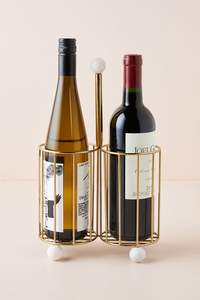 Porte-vin en fer classique, adapté à la décoration traditionnelle, offrant un attrait métallique intemporel et un rangement organisé pour les bouteilles. - Product Image 6