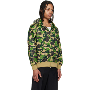 Sudadera con capucha y cremallera completa personalizada, extragrande, de algodón 100% de alto gramaje, forro polar, para invierno, lisa, casual, bordada, teñida. - Product Image 3