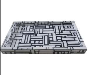 Plateau de service en os pur de qualité supérieure, plateau de service décoratif pour table à manger, pour la maison, l'hôtel et le restaurant - Product Image 4