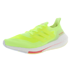 Zapatillas Adidas Ultraboost 21 para Mujer, Color: Amarillo de Alta Resolución/Blanco Nube/Rosa Nebuloso, 100% Auténticas - Product Image 1
