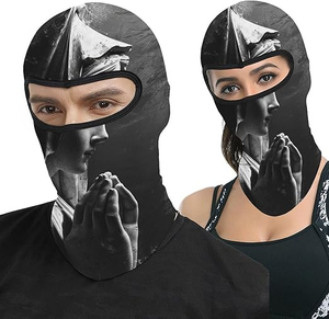 Custom Logo Knit Women Men Top Quality New Design One Hole <b>Ski</b> <b>Mask</b> Custom Color Balaclava <b>Ski</b> <b>mask</b> With Zipper Balaclava - Product Image 4
