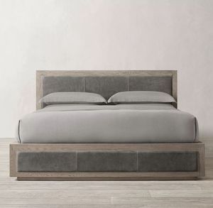 Bedroom Beauty Minimalist Drawer Design Furniture Handcrafted Wooden <b>Frame</b> <b>Platform</b> Hotel Storage <b>Beds</b> - Product Image 5