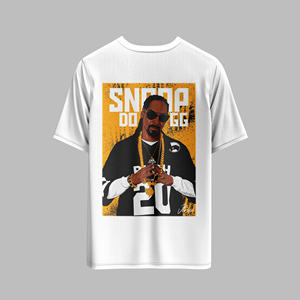 เสื้อยืดผ้าฝ้ายคุณภาพสูงเปิดไหล่ปล่อยชายและหญิงแนวสตรีทแวร์และสไตล์ลำลอง - Product Image 5