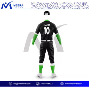 ชุดเครื่องแบบเบสบอลของผู้ชายแห้งเร็วแบบปรับแต่งได้ชุดเสื้อเจอร์ซี่พิมพ์ลายซับลิเมชันกางเกงใส่โลโก้ขนาดพิเศษ - Product Image 4