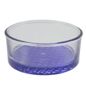 Tarro de Galletas Redondo de Vidrio Morado para Interiores, Frascos con Acabado de Color, Diseño Decorativo para el Hogar con Múltiples Formas, Tarro para Frutos Secos - Product Image 1