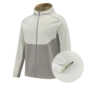 Ropa Deportiva para Hombre, Chaqueta con Cremallera de Poliéster con Logotipo Personalizado, Cuello Alto, OEM, Logotipo Impreso Personalizado, Pantalones Deportivos para Gimnasio y Fitness para Hombre - Product Image 2