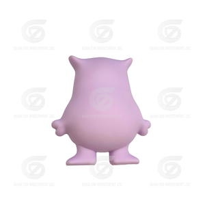 Porte-clés en alliage de zinc en forme d'ours en silicone de style nordique, écologique, dessin animé, impression numérique, cadeaux personnalisés en gros pour les clients - Product Image 3