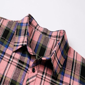 เสื้อเชิ้ตผ้าสักหลาดสำหรับผู้ชายแขนยาวผ้าสักหลาดผ้าสักหลาดสำหรับผู้ชายดีไซน์แบบที่ต้องการมากที่สุดไม่ยับ - Product Image 4