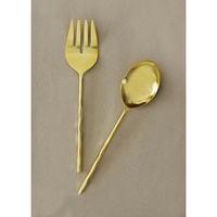 Anneau Poignée Avec Laiton Fin Salade Serveur En Métal Décoratif Salade Gâteau Serveur Avec Antique Spirale Poignée Plaqué Or