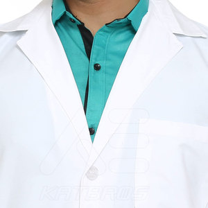 Blouse de laboratoire KATBROS INDUSTRY 100% coton de haute qualité, nouvelle arrivée, best-seller, respirante, unisexe, pour usage hospitalier - Product Image 6