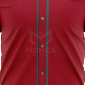 Nueva Llegada, Ropa Deportiva, Nombre Personalizado Impreso, Tela 100% Poliéster, Mejor Precio, Jersey para Práctica de Bateo - Product Image 2