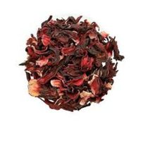Fleurs d'hibiscus séchées biologiques naturelles coupées et tamisées en vrac emballées dans des sacs ou des boîtes pour la fabrication de thé Hibiscus séché