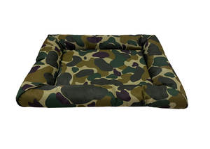 Afneembare Camouflage Ademende Huisdierenbed Waterdicht Orthopedisch Met Afneembare Hoes Luxe Hondenbed - Product Image 5