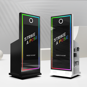 บูธถ่ายภาพตู้โชว์ Ai เครื่องพิมพ์หน้าจอสัมผัสแบบดิจิตอลชุดอุปกรณ์ถ่ายภาพ - Product Image 2