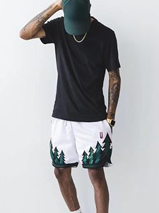 Shorts en maille pour hommes 2026, logo personnalisé de haute qualité, shorts de sport pour hommes grande taille, shorts de rue pour hommes, logo personnalisé - Product Image 6