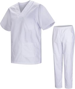 Uniformes de Hospital para enfermera, uniformes médicos para enfermera, manga larga, nuevo Color, conjunto de mujer - Product Image 4