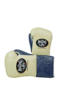 Gants de boxe personnalisables No Boxing No Life - Cuir de vachette de haute qualité, rembourrage épais à 4 couches, fermeture à lacets pour les arts martiaux - Product Image 2