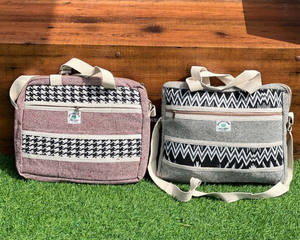 ปอกระเจาทำด้วยมือแนววินเทจมาใหม่พร้อมกระเป๋าแล็ปท็อปและส่งเอกสารสุดหรูกระเป๋าแล็ปท็อปป่านเป็นมิตรกับสิ่งแวดล้อม - Product Image 4