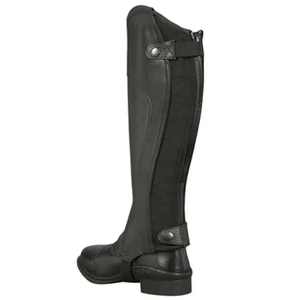 Pro Best Horse Riding Diamond Cowhide Leather Equestrian <b>Half</b> <b>Chaps</b>/Custom Equestrian Diamond Leather <b>Half</b> <b>Chaps</b> - Product Image 3