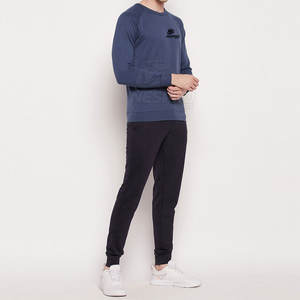 ชุดวอร์มผู้ชายผ้าฝ้าย 100% ทรงปกติ น้ำหนักเบา ใส่สบาย ระบายอากาศได้ดี กันลม เหมาะสำหรับฤดูหนาว - Product Image 4