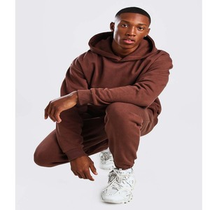 Ensemble de survêtement pour hommes avec logo personnalisé Vente en gros Marque privée Vêtements de sport pour hommes Sweats à capuche Jogging Ensemble de survêtements 2 pièces - Product Image 3
