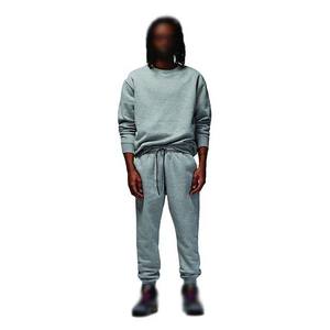 Pantalones de chándal de lona de color sólido para hombre, ropa de calle informal, pierna recta, gimnasio, Fitness, ropa de otoño, pantalones de chándal, servicio OEM - Product Image 2