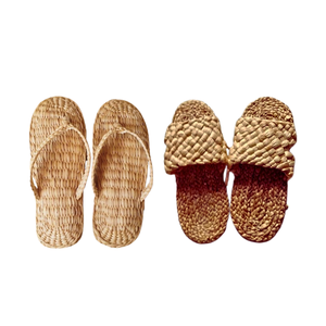 Pantoufles d'Intérieur à Bon Prix Jacinthe d'Eau Pour la Maison Artisanat Couleur Personnalisée Fabricant du Vietnam - Product Image 4