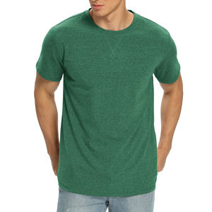 T-shirts pour hommes en coton peigné 100% de haute qualité, respirants, anti-bouloches, grande taille, manches courtes, col rond, imprimés - Product Image 1