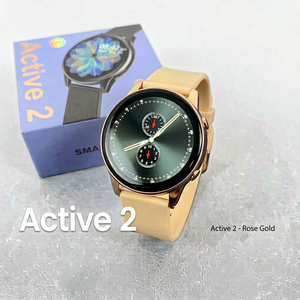 Montre connectée Fitpro Active 2, écran tactile rond TFT de 1,28 pouce, étanche IP67, tracker de fitness unisexe - Product Image 1