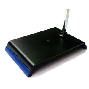 Soporte de retorta de laboratorio de tamaño pequeño con base de 17x10cm y varilla de 46cm para abrazaderas de laboratorio pequeñas - Product Image 1