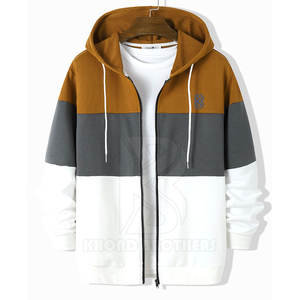 Style décontracté entièrement personnalisé pour hommes, sweats à capuche zippés, nouveauté, sweats à capuche zippés confortables pour hommes - Product Image 1