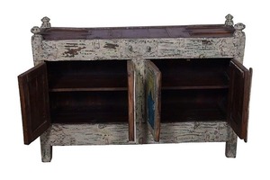 Buffet moderne en bois Bryant pour la maison, appartement, salle à manger et salon, meubles d'hôtel avec rangement pour entrepôts - Product Image 5