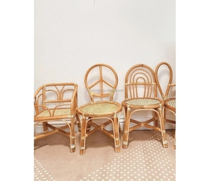 Chaise en rotin écologique pour enfants/Table en rotin pour chambre/meubles en rotin produits prix d'usine vente en gros - Product Image 1