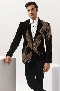 Manteau en cachemire à col montant et perles pour l'hiver, veste matelassée zippée épaisse coupe-vent tendance pour femmes européennes et américaines - Product Image 5