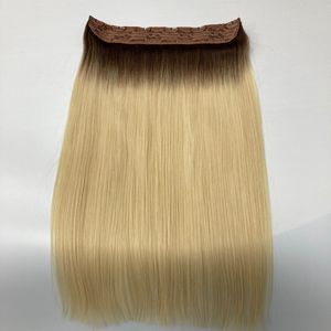 ชุดต่อผมมนุษย์แบบคลิปผมสีออมเบรแบบสองชั้น - Product Image 4