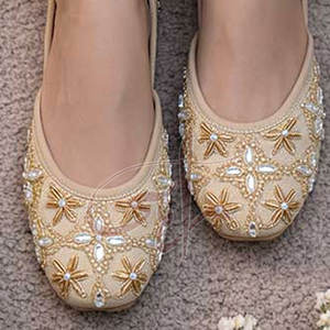 Hecho en Pakistán, Nuevo, Más Vendido, Khussa para Mujer, Antideslizante, Alta Calidad, Diseño de Moda para Todas las Temporadas - Product Image 5