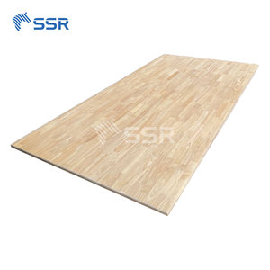 Tablero de junta de dedo de madera de goma Tablero laminado de madera para hacer muebles Tablero de madera de junta de dedo de alta calidad en Vietnam - Product Image 1