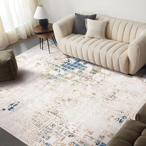 Tapis à poils ras Netline Bohème Scandinave pour Salon, Chambre, Cuisine, Couloir - 4m de large, adapté aux adolescents - Product Image 6