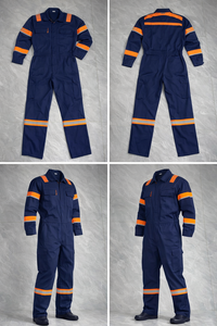 Combinaison de travail en polyester de grande taille, imperméable, antibactérienne, haute visibilité, de qualité supérieure, durable, vêtements de sécurité certifiés Oeko-Tex - Product Image 6