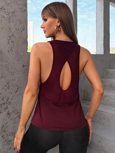 Vente en gros de qualité supérieure Débardeurs pour femmes Débardeurs respirants à séchage rapide Débardeurs en coton polyester avec couleur personnalisée - Product Image 5